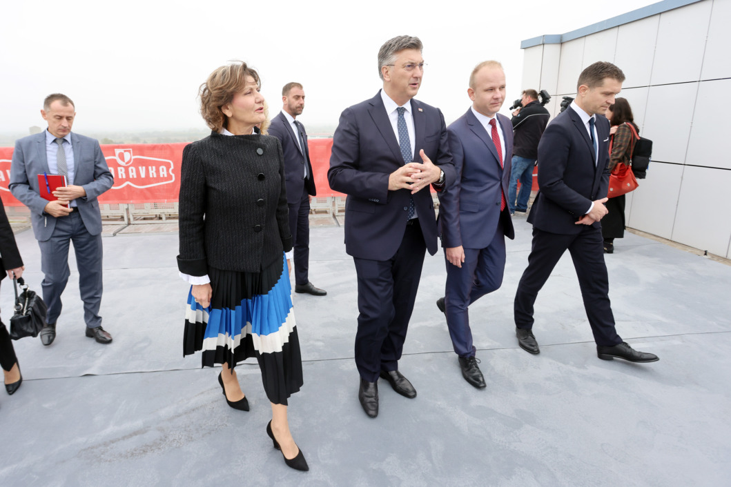 Martina Dalić, Andrej Plenković, Mišel Jakšić i Branimir Perković