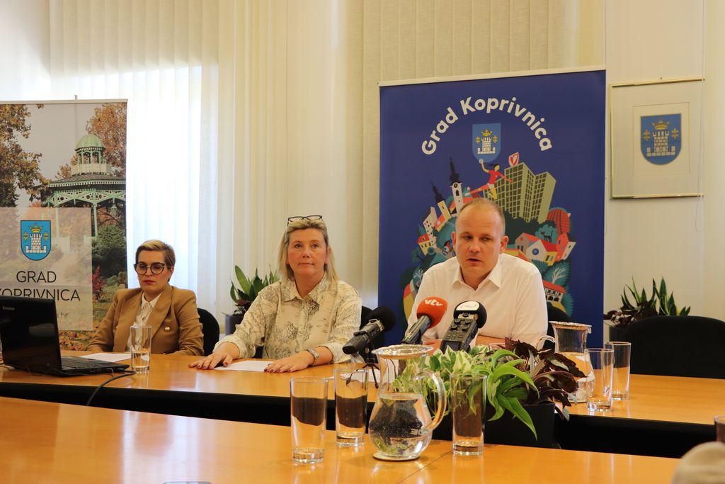 Konferencija za novinare u Gradu Koprivnici