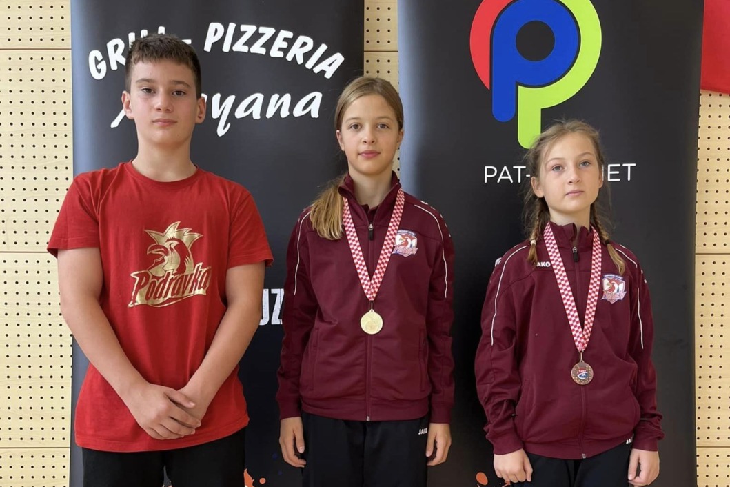 Tomas Kičinbaći, Lara Blažeković i Petra Toth