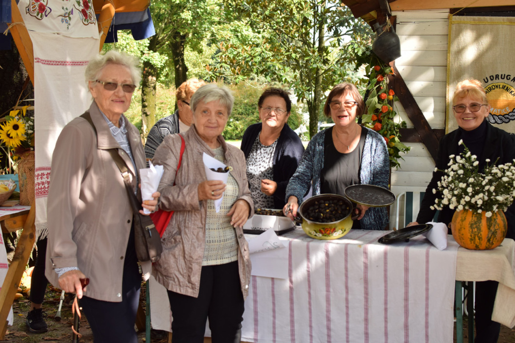 Članice Udruge umirovljenika Matice Općine Rasinje