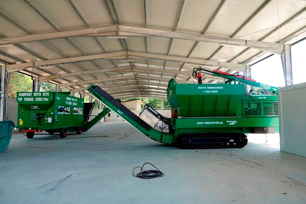Strojevi za kompostanu u Đurđevcu