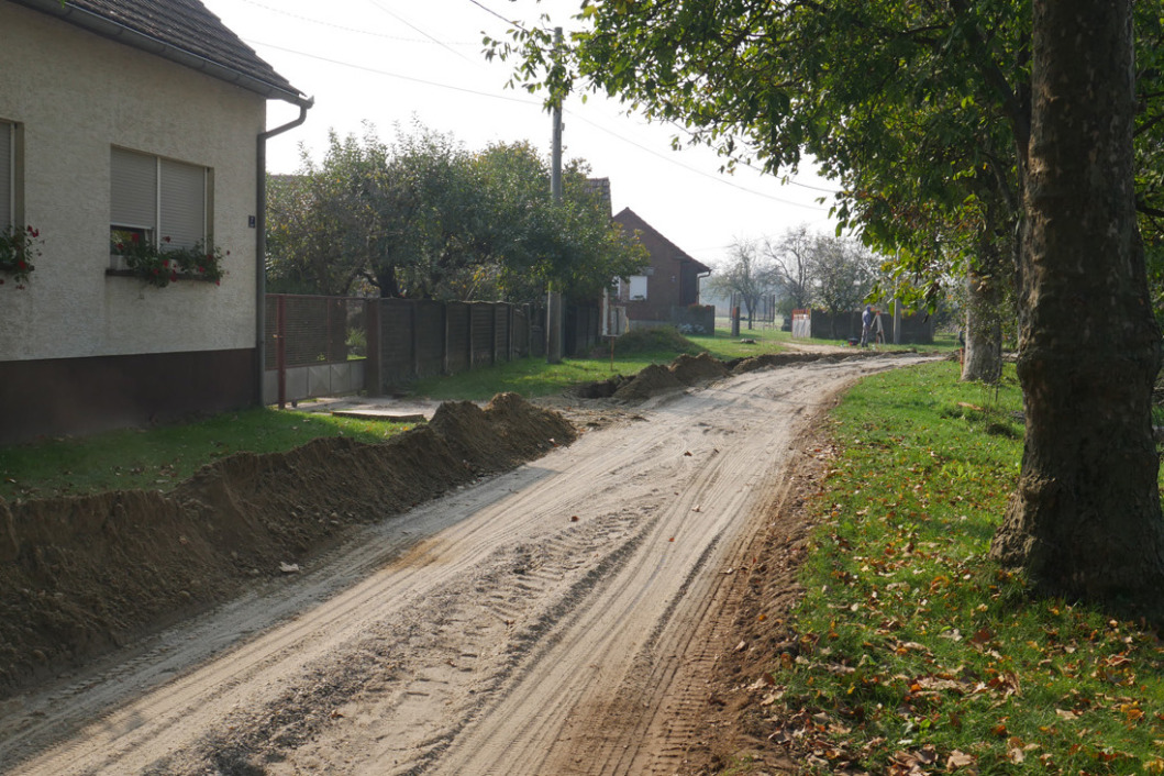 Radovi na uređenju Ulice Ciglana