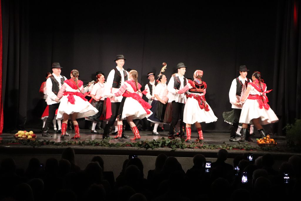 Folkloraši na pozornici