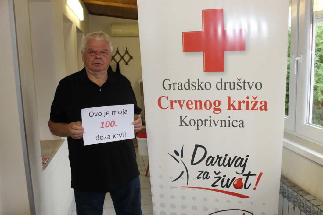 Dobrovoljni darivatelj krvi Biserko Druško