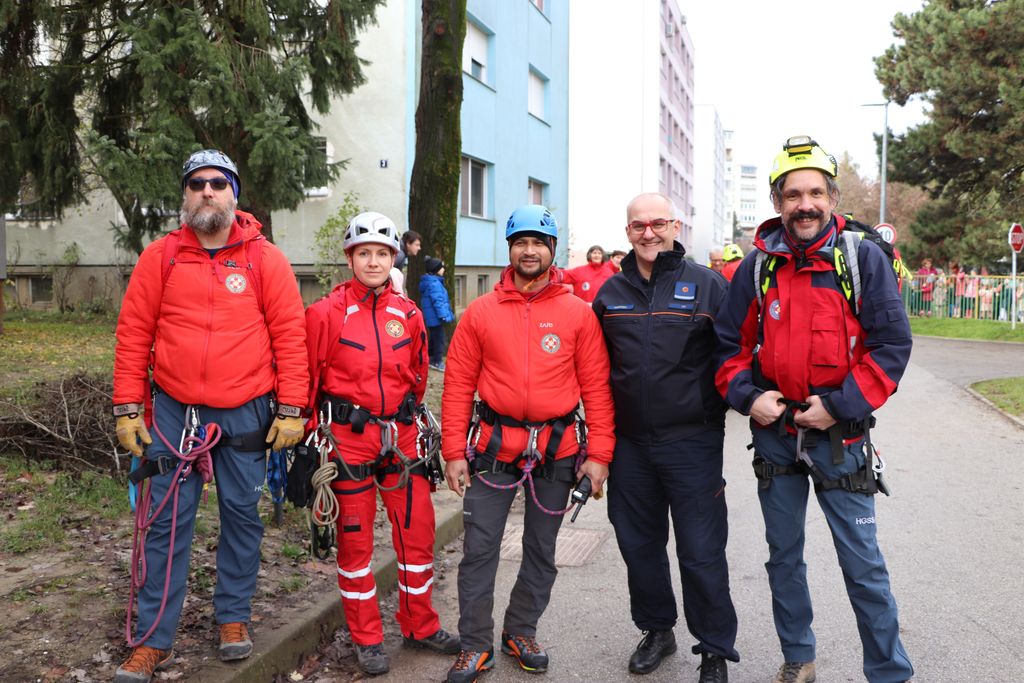 Članovi Hrvatske gorske službe spašavanja Koprivnica