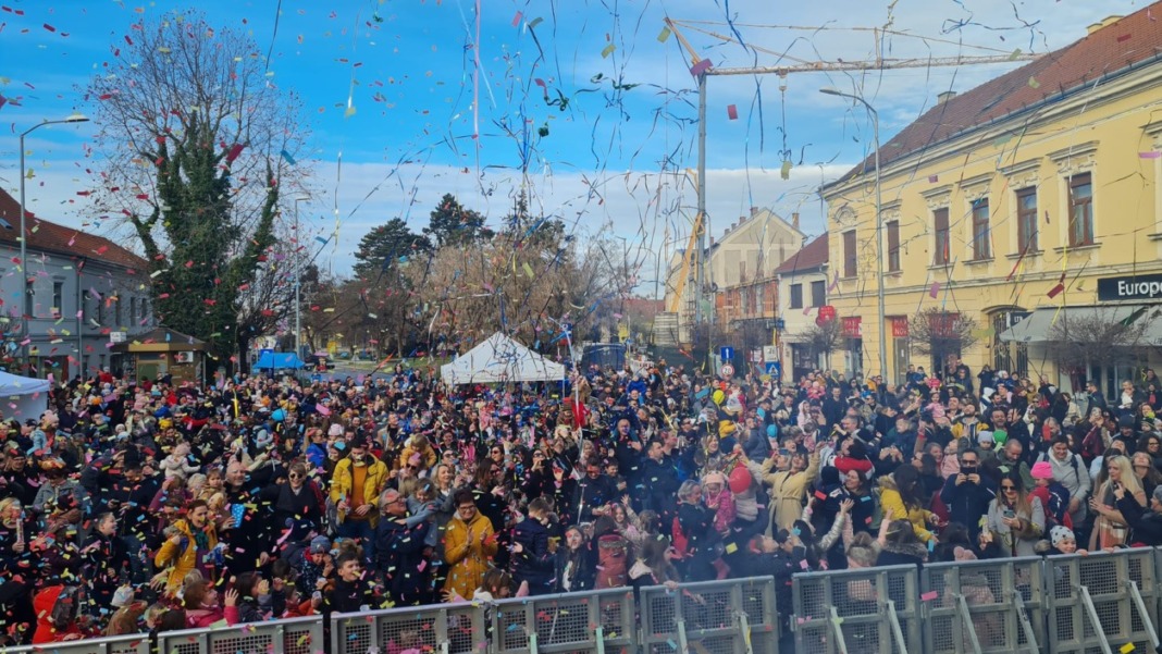 Dječji doček Nove godine u Koprivnici