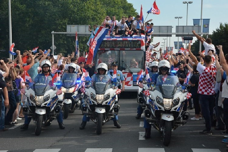 Doček Vatrenih 2018. godine u Zagrebu