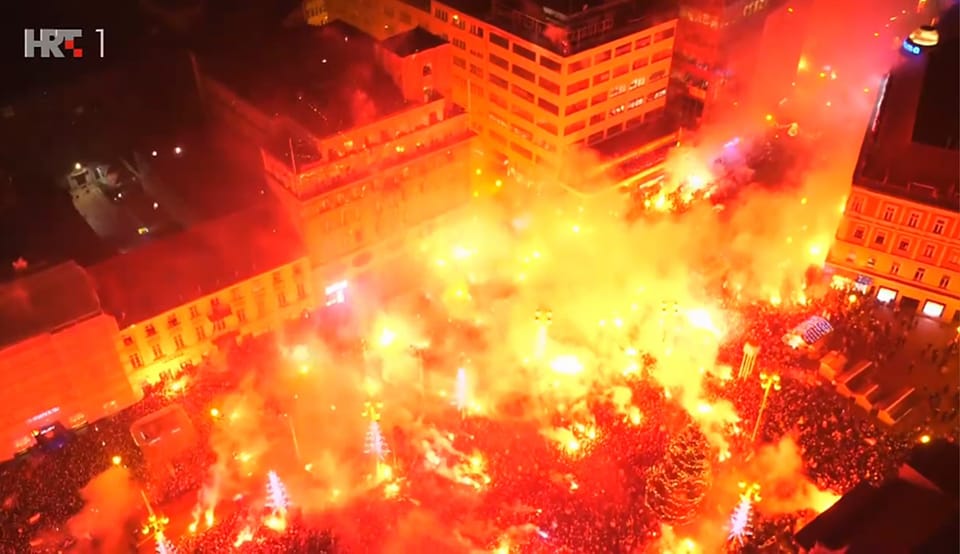 Doček Vatrenih u Zagrebu