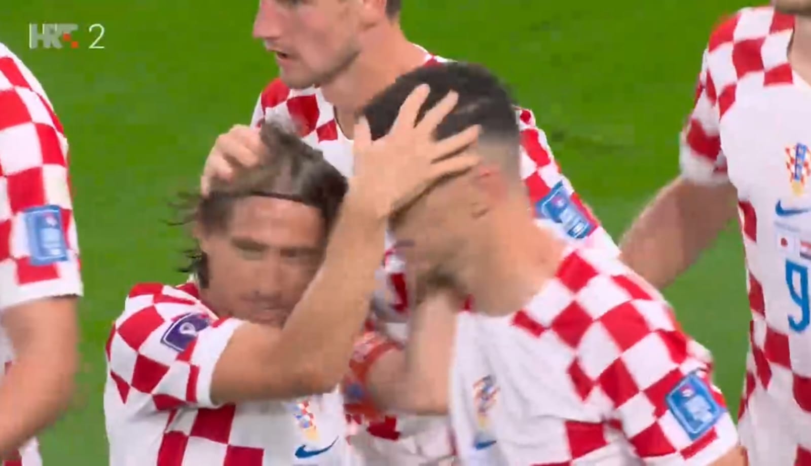 Luka Modrić i Ivan Perišić