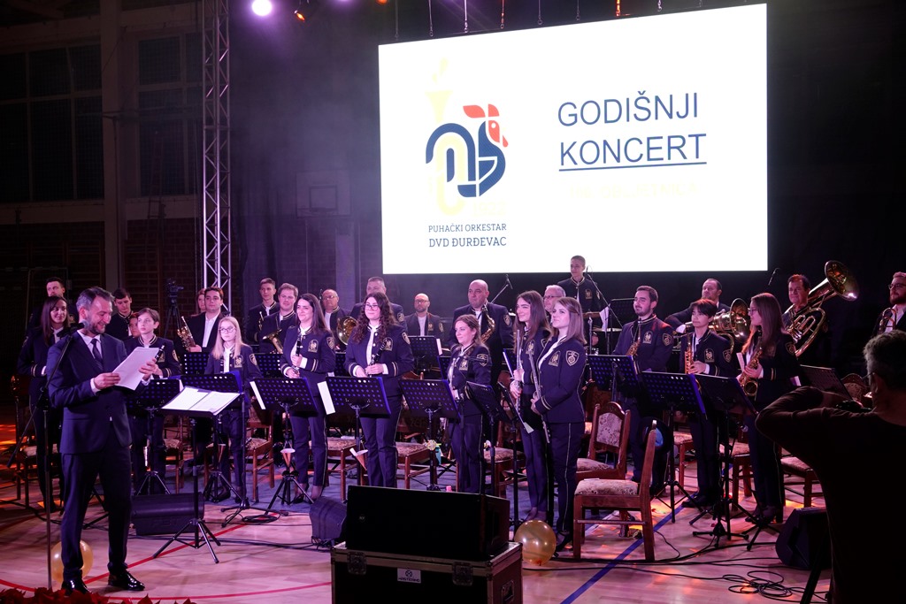 Koncert Puhačkog orkestra DVD-a Đurđevac