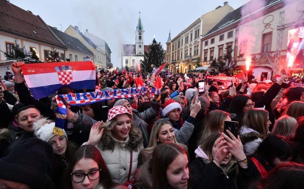 Doček Zlatka Dalića u Varaždinu