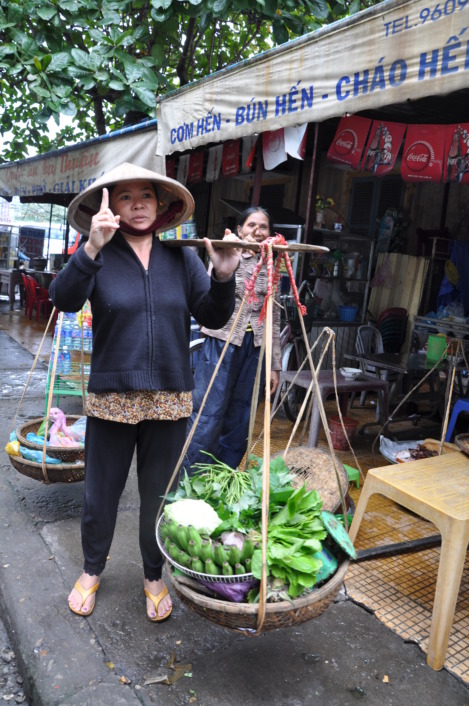 Prodavačica u Vijetnamu