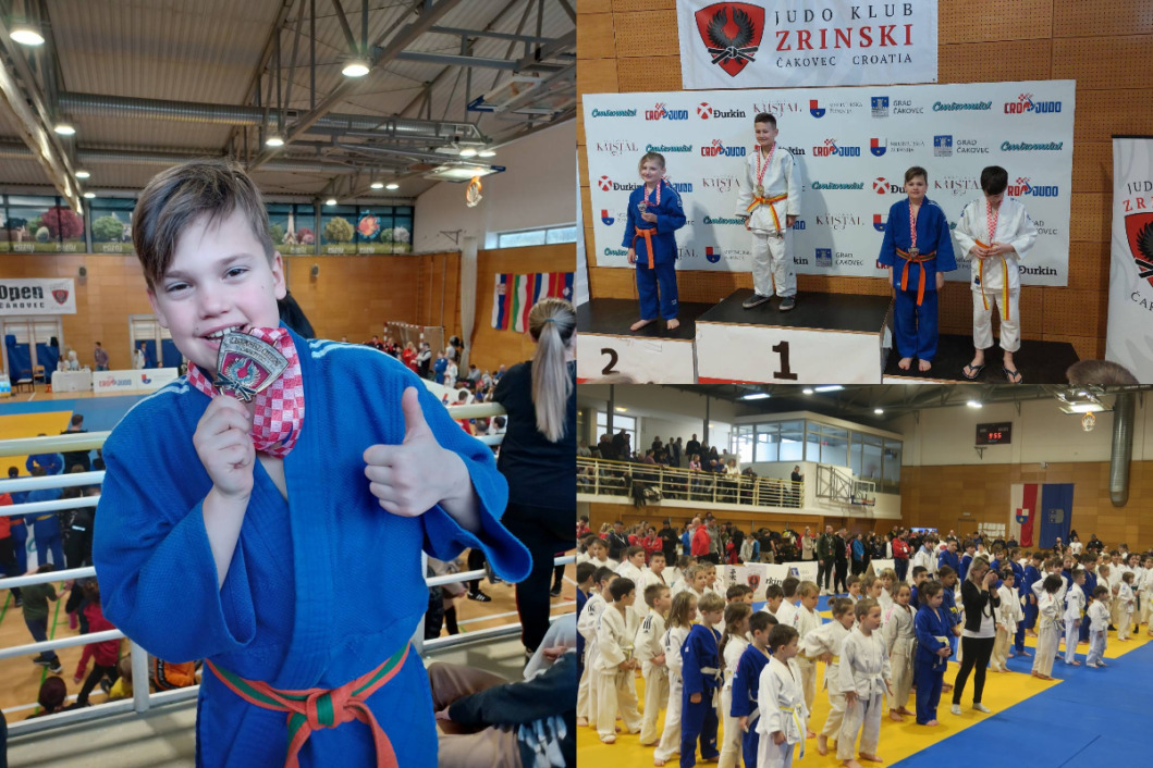 Borna Rožac član je Judo kluba Koprivnica