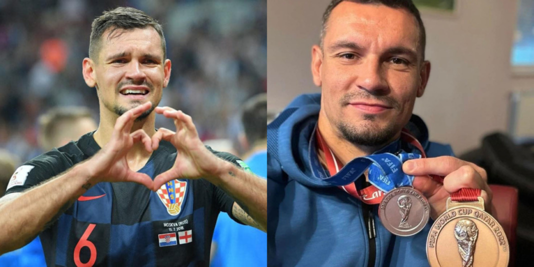 Dejan Lovren osvajač je dviju medalja sa svjetskih prvenstava - srebrne u Rusiji i brončane u Kataru