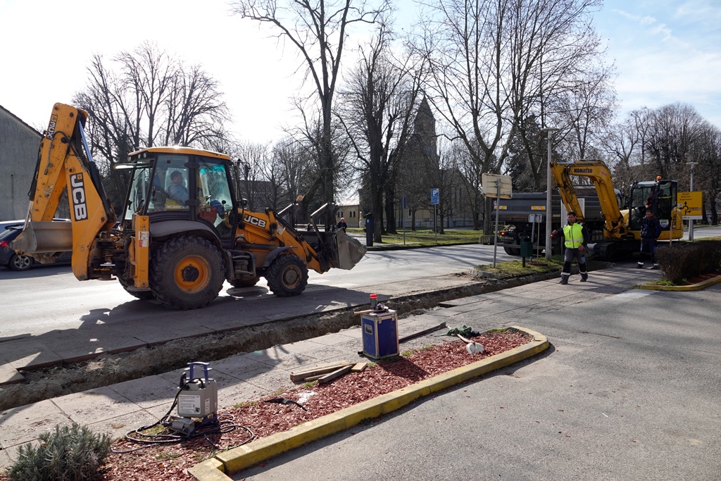 Radovi u sklopu projekta Aglomeracija Đurđevac