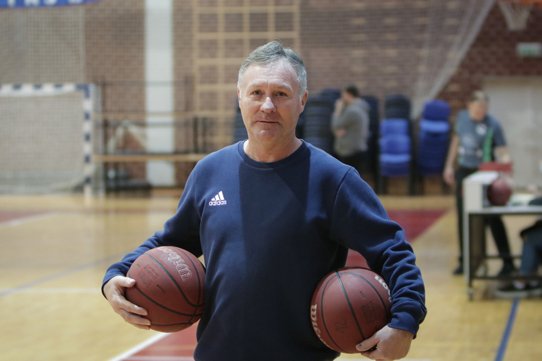 Mirko Hrženjak, trener košarkaša Podravca iz Virja