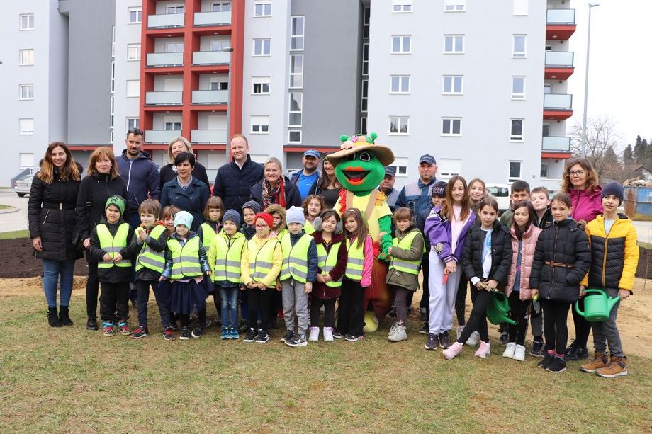 Sadnja prve urbane šume u Koprivnici