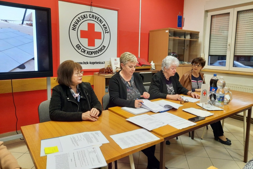 Sjednica koprivničkog društva Crvenog križa