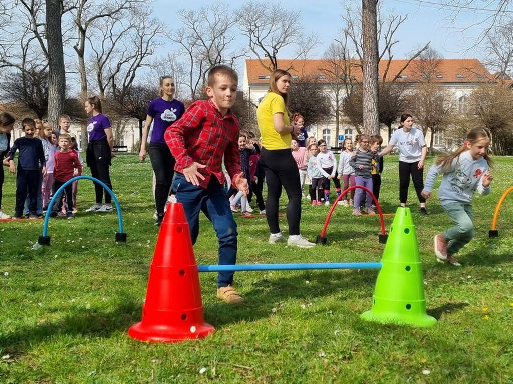 Vrtićarci u koprivničkom parku