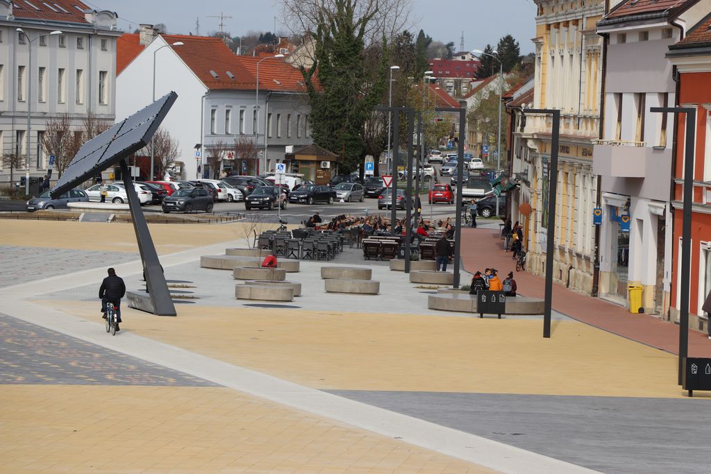 Obnovljen Zrinski trg u Koprivnici