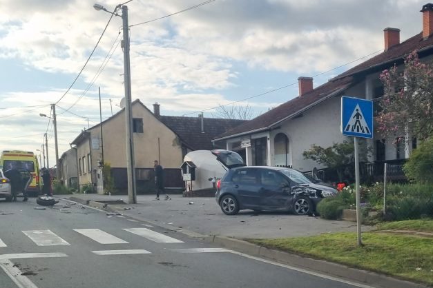 Mjesto prometne nesreće u Virju