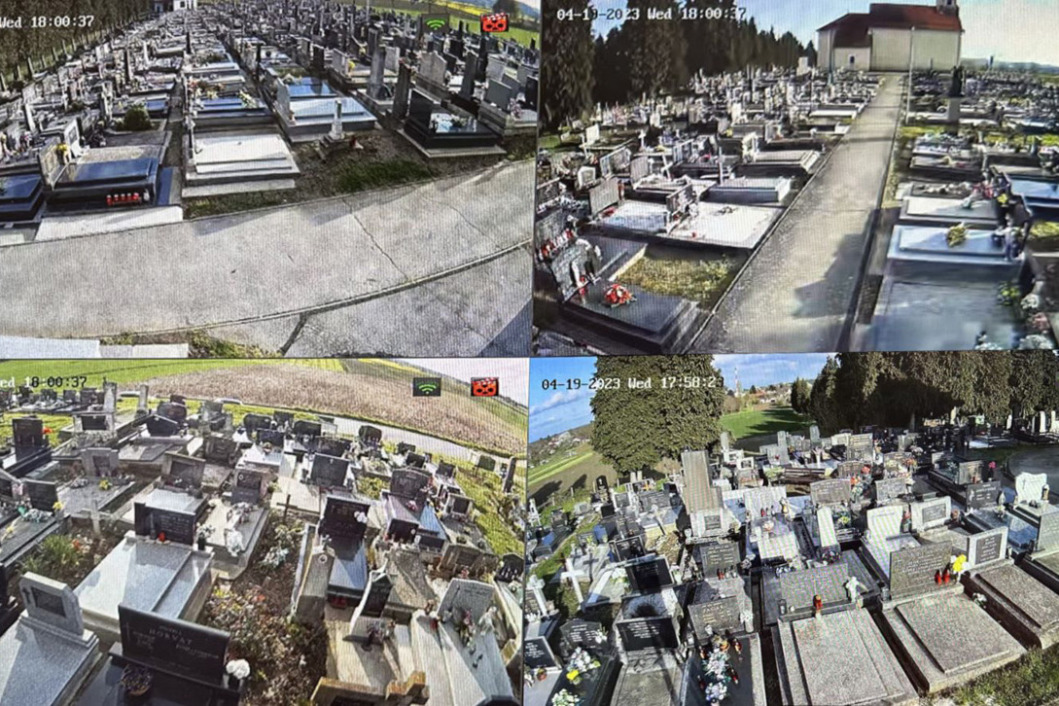 Videonadzor groblja Svete Klare u Novigradu Podravskom