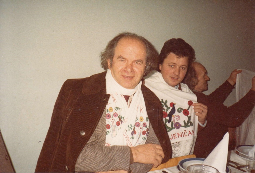 Zvonko Sigetić s prijateljem Ivanom Rabuzinom