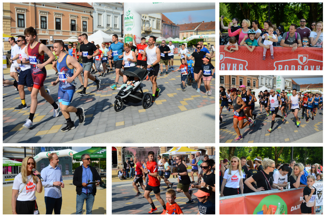 Start četvrtog Koprivničkog polumaratona