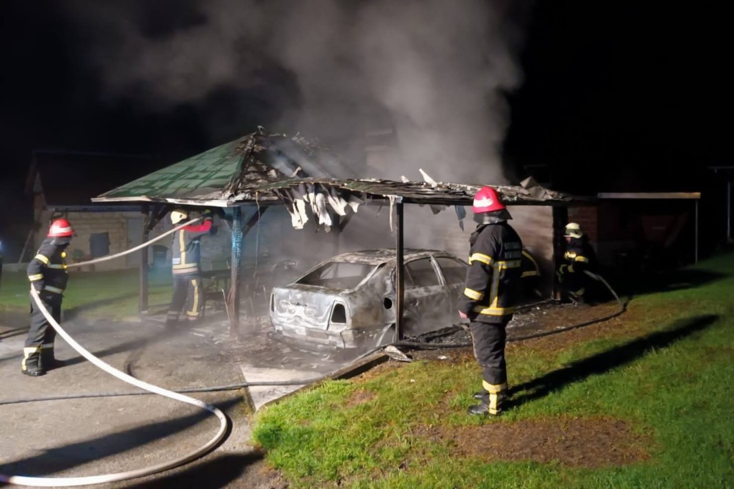 Požar u Završju Podbelskom