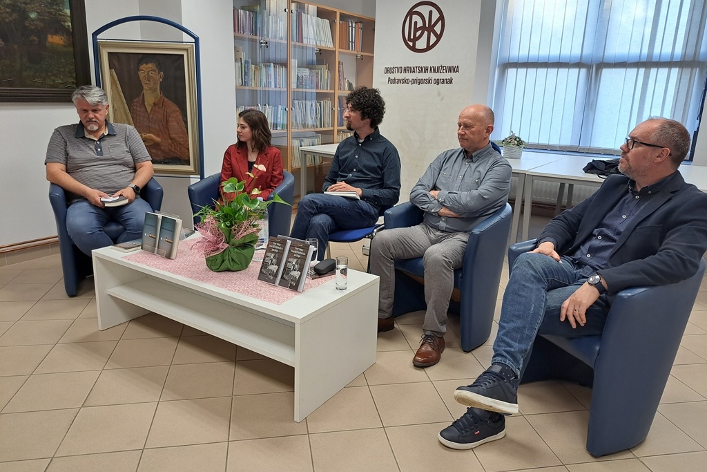 Mihaela Cik i Tomislav Ribić u đurđevačkoj knjižnici predstavili svoje knjige
