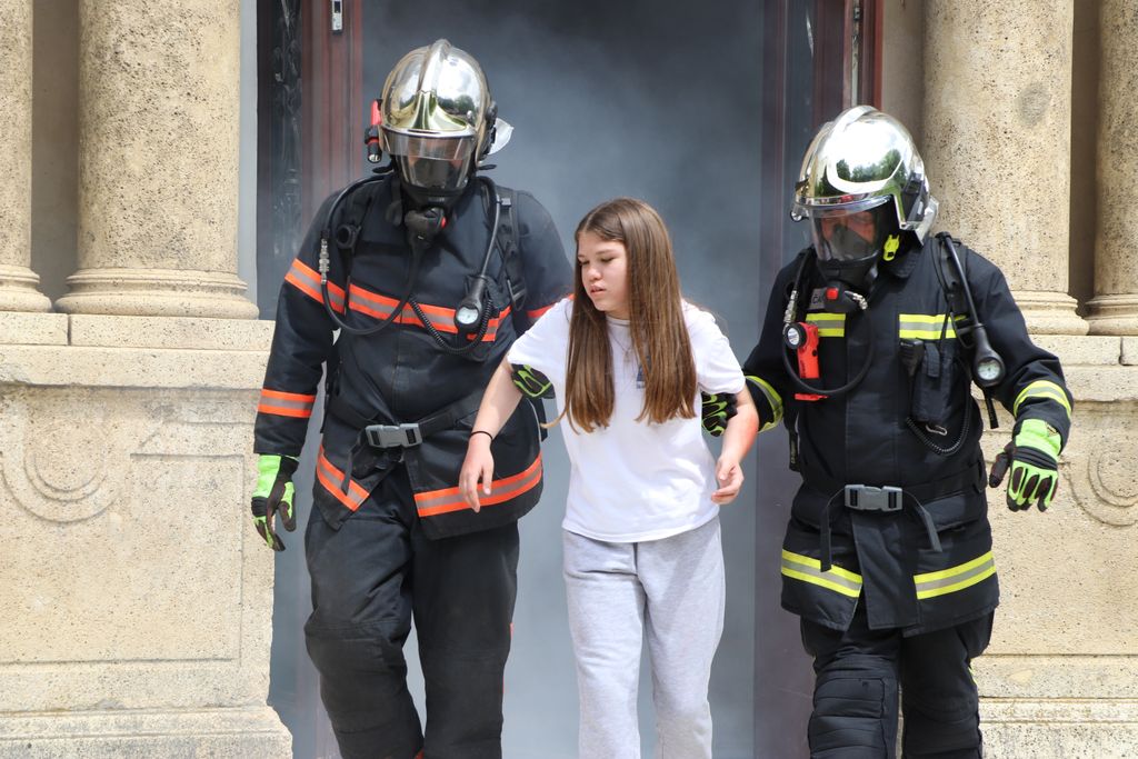 Vježba evakuacije u OŠ Antun Nemčić Gostovinski