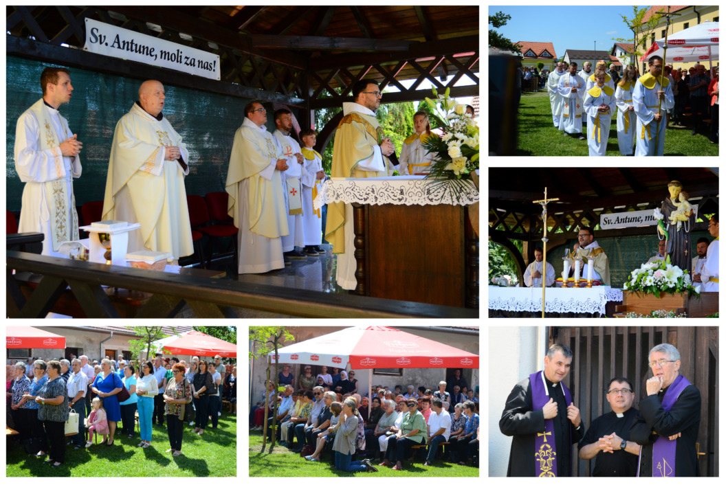 Središnje euharistijsko slavlje na proslavi Antunova u Koprivnici