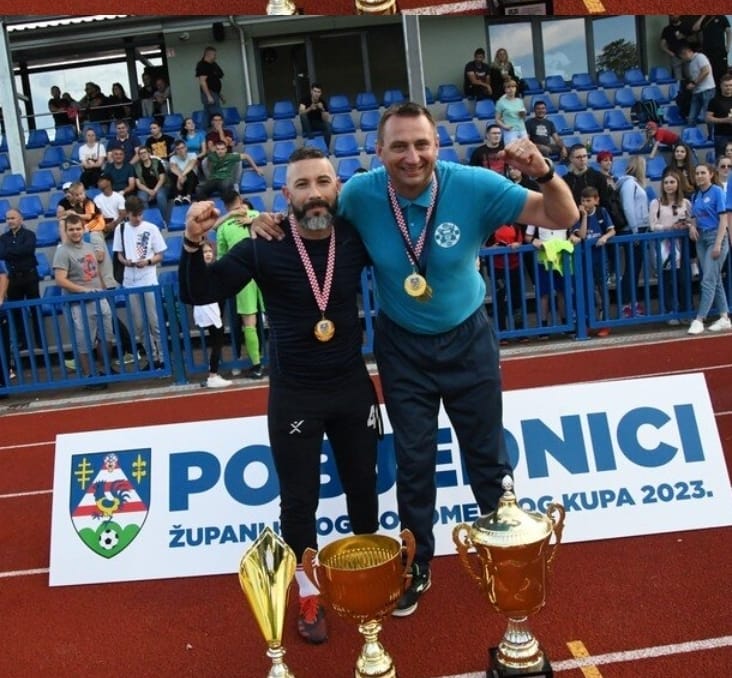Glavni trener Purgera Anthony Pavlović (desno) i njegov pomoćnik Davor Cigler