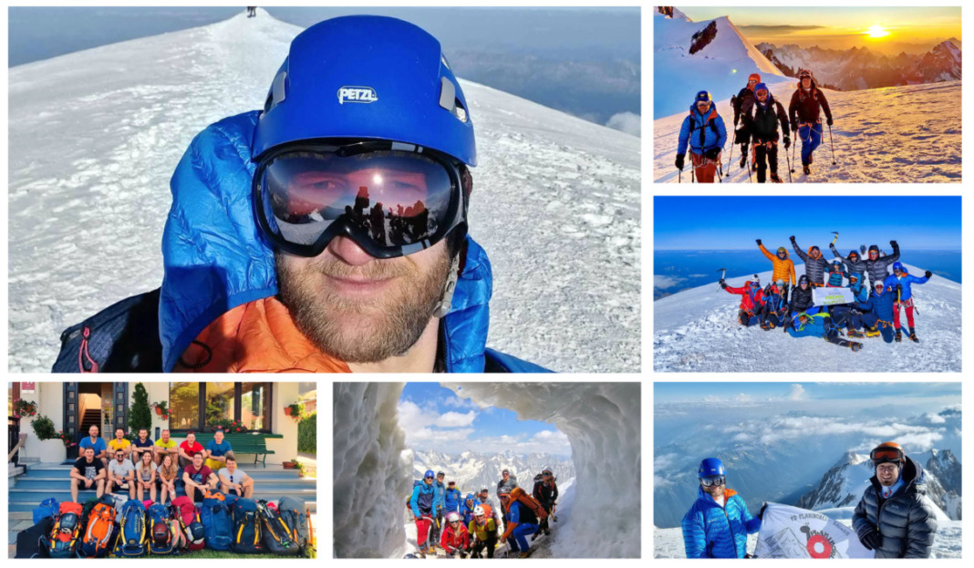 Antonio Cugovčan i njegov tim uspješno su se popeli na Mont Blanc