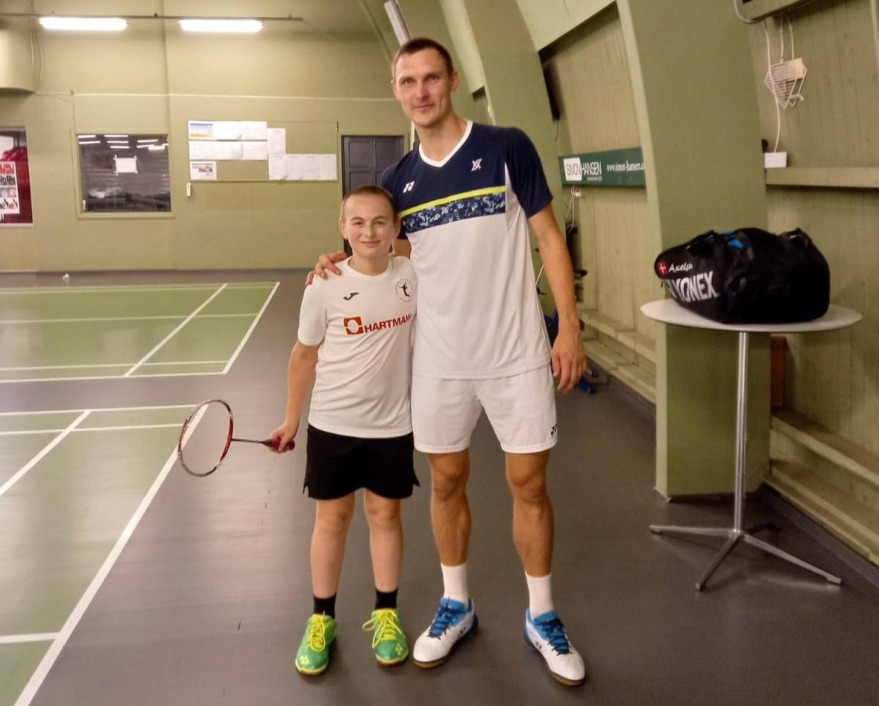 Lovro Matovina i Viktor Axelsen