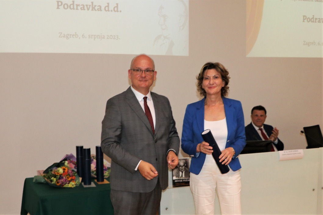 Martina Dalić preuzela godišnju nagradu Zaklade 'Hrvoje Požar' Hrvatskog energetskog društva