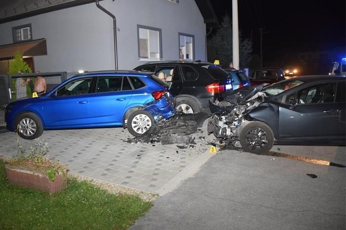 Prometna nesreća u Strahonincu