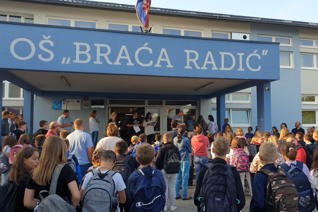 Školarci iz koprivničke OŠ Braća Radić