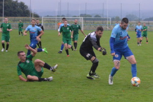 Josip Horvatinović, napadač Močila, u akciji