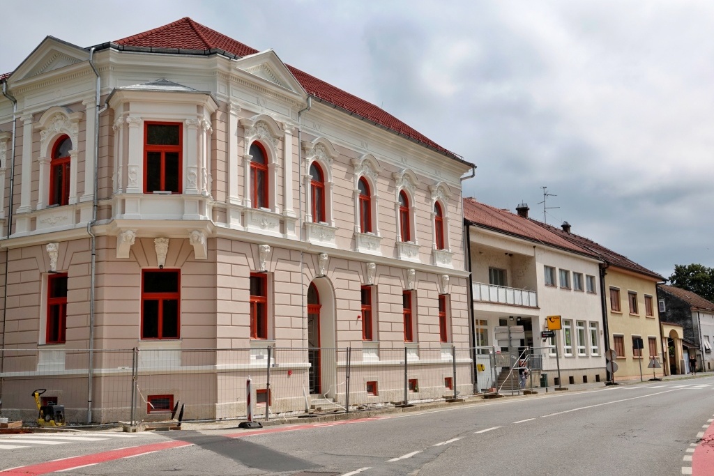 Novo ruho pročelja nekadašnje zgrade gradske uprave u Đurđevcu