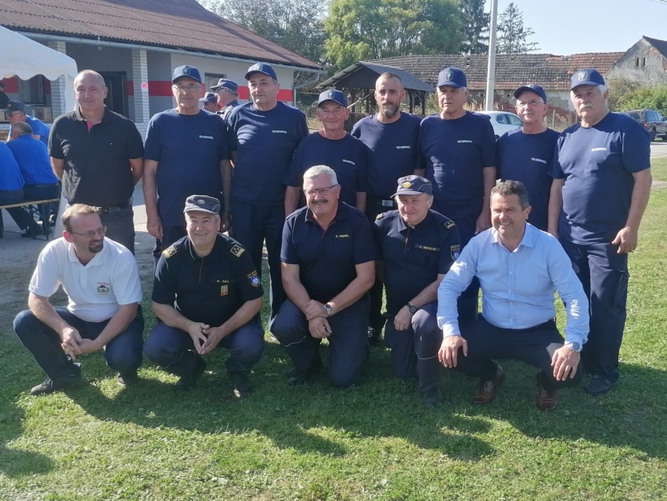 Ekipa vatrogasnih veterana Vatrogasne zajednice grada Koprivnice