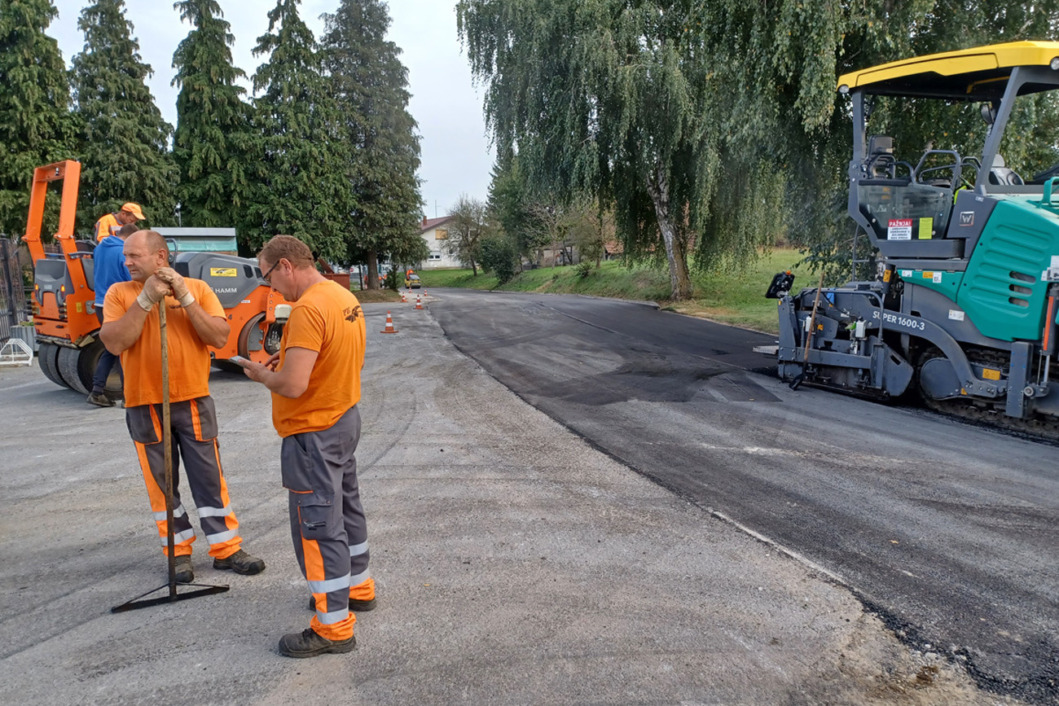 Asfaltiranje nerazvrstane ceste uz groblje Sveta Klara