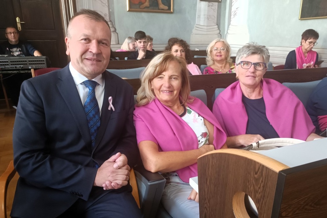 Obilježavanje Dana ružičaste vrpce u Varaždinu