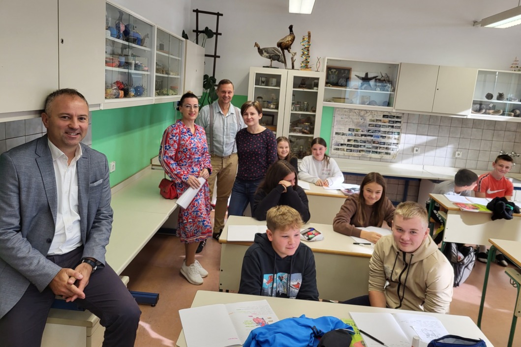Čelnici Koprivničkih voda u posjeti Osnovnoj školi Antun Nemčić Gostovinski