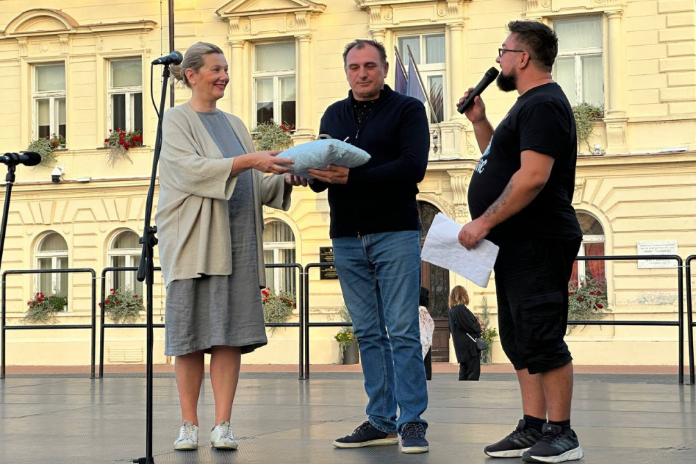 Ksenija Ostriž, Stjepan Pongrac i Bojan Horvat