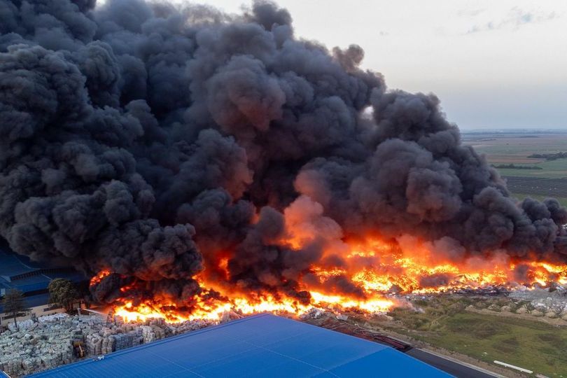 Strašan požar u pogonu tvrtke Drava international