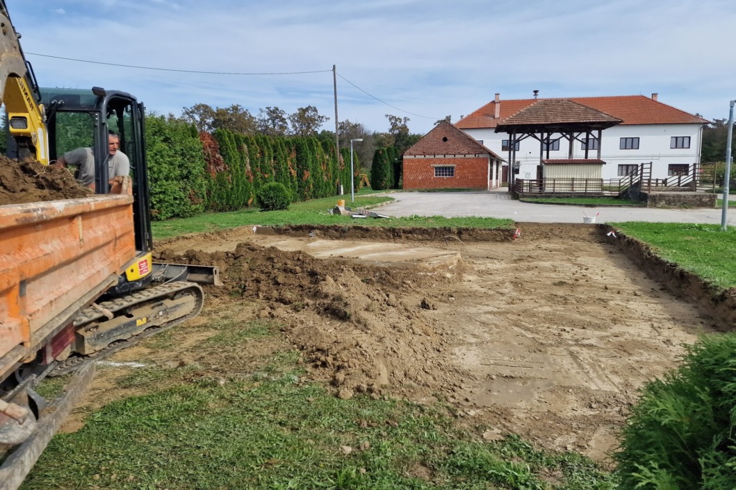 Radovi na izgradnji novog dječjeg igrališta u Repašu