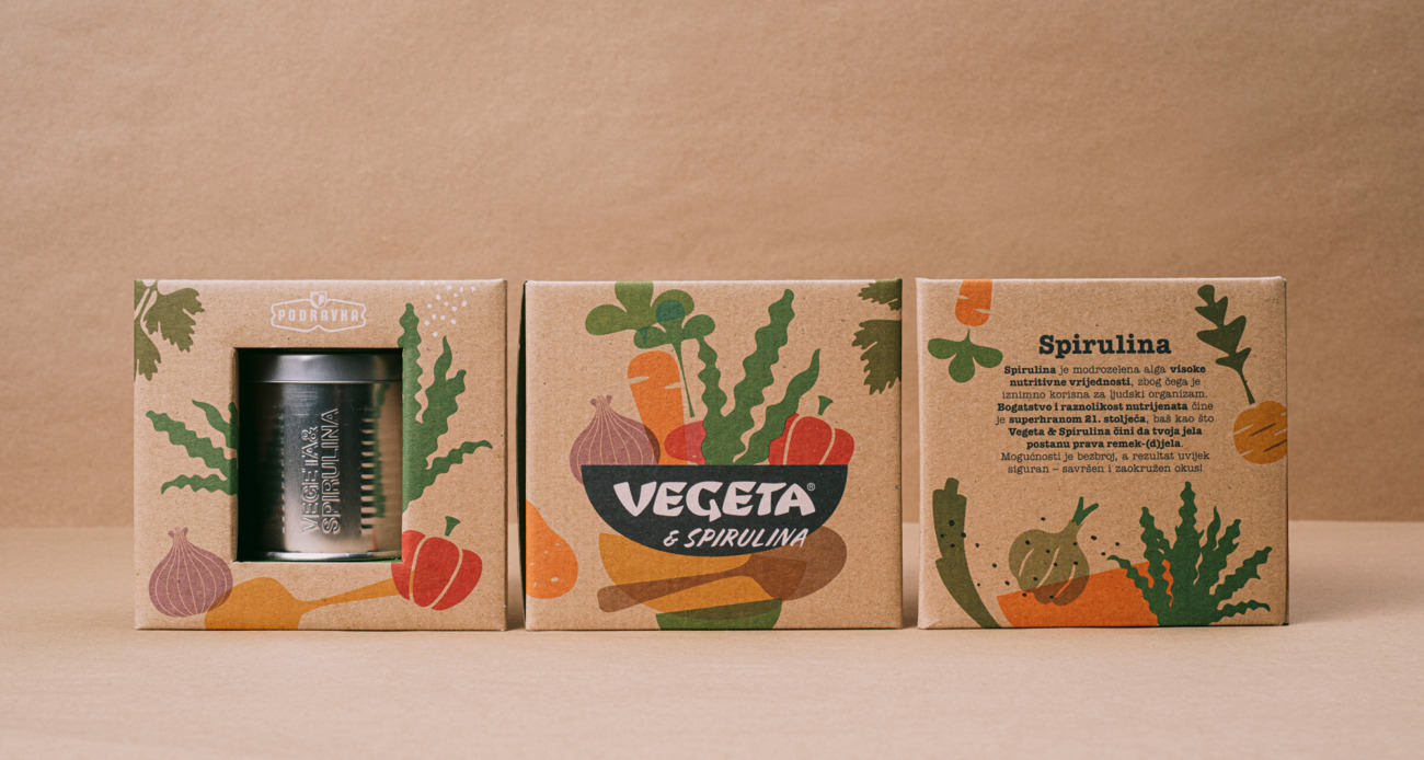 Vegeta&Spirulina ambalaža