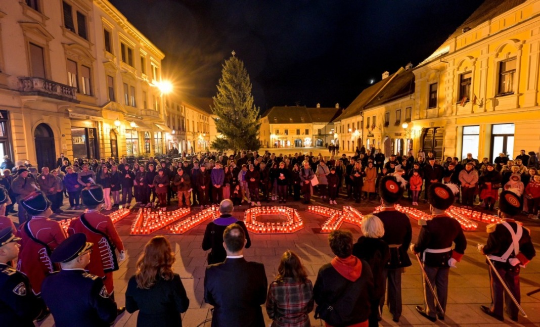 Brojni građani odali su počast žrtvama Domovinskog rata u Varaždinu