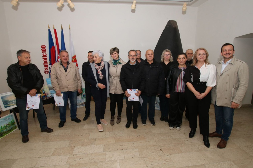 Svečani program primopredaje umjetničkih djela održan je u Galeriji Ivana Sabolića u Peterancu